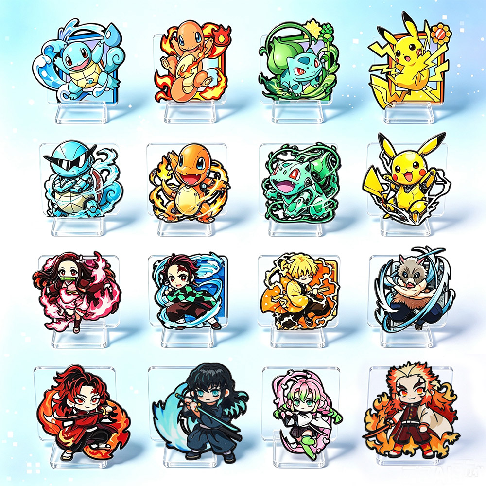Embroidery Reddit - 8 pçs Pins de Esmalte Anime