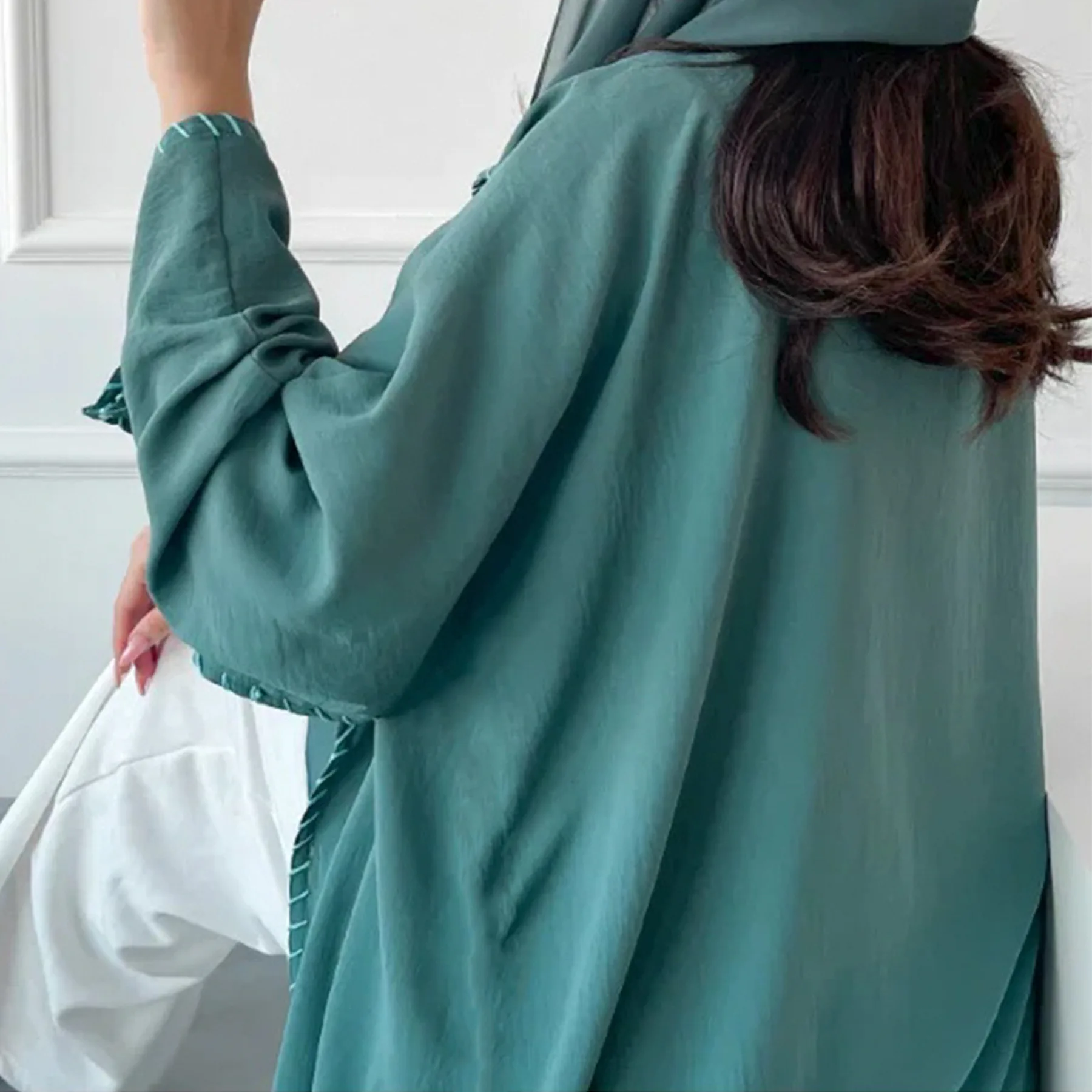 Embroidery Kebaya - Marrocos quimono aberto abayas luxo dubai