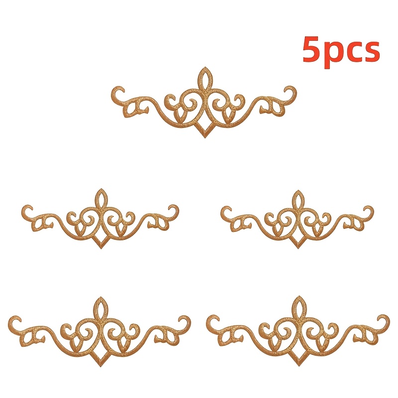 Embroidery Meaning - 5 peças de apliques de tecido